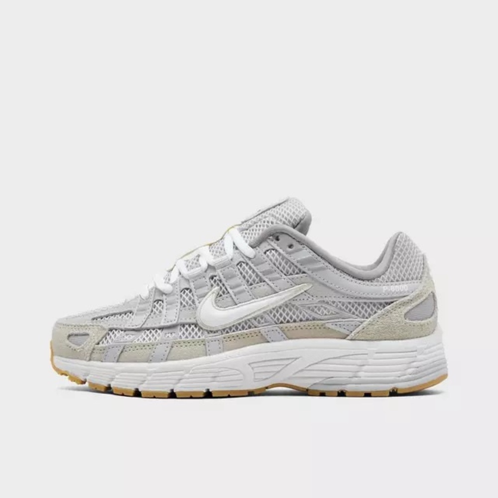 Women's Nike P-6000 Walking Running Shoes - Photon Dust Light Khaki HV4312-025 - Picture 6 of 11
